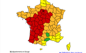 Canicule : toute la Normandie bascule en vigilance orange dimanche midi