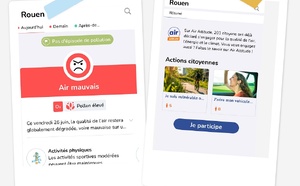 Air to Go : une nouvelle application pour suivre la qualité de l'air en Normandie