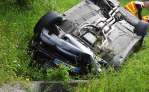 Eure : cinq blessés, dont deux graves, dans une sortie de route côte de Grainville 