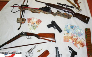 Oissel : la police saisit des armes et des munitions chez un homme considéré comme très dangereux