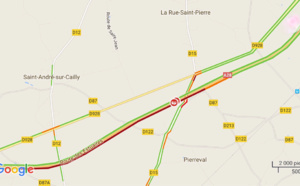 Accident d'un poids lourd de matières dangereuses : l'A28 déviée en Seine-Maritime 