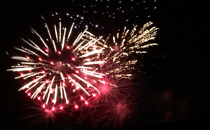 Images du feu d'artifice de Pacy-sur-Eure 