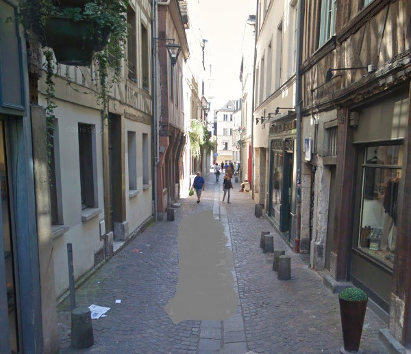 Rouen : pourchassé par deux hommes armés après avoir pris la défense d'une jeune fille