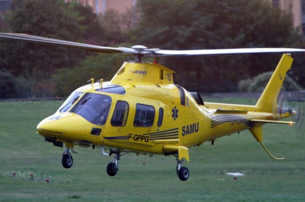 Duclair. Victime d'un malaise, une sexagénaire transportée d'urgence par l'hélicoptère du SAMU 76 vers un hôpital 