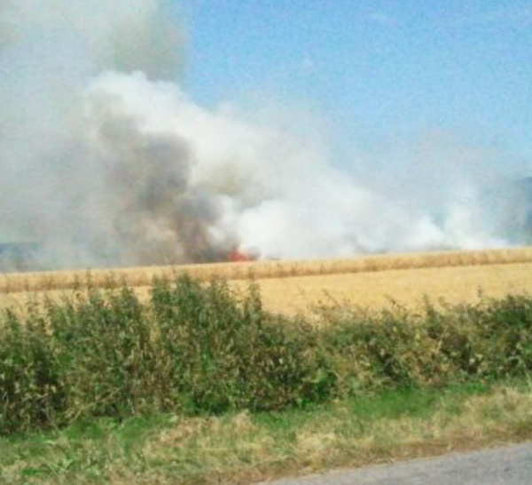 Seine-Maritime : 7 ha d’orge et de paille partis en fumée à Berneval-le-Grand 