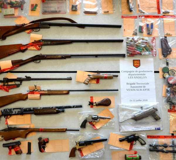 Eure : des armes à feu et des munitions saisies au domicile du tireur à Gasny
