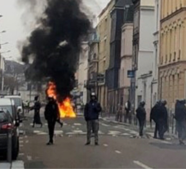 Quatre « gilets jaunes » arrêtés samedi à Rouen sont condamnés à des peines de prison