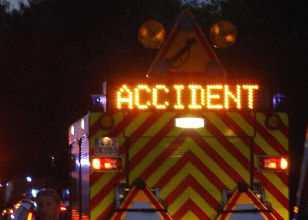 Trois jeunes gens blessés dans un accident sur la Sud III à Petit-Quevilly, près de Rouen 