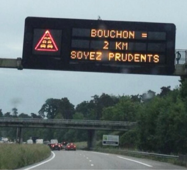 Plus de 1000 km de bouchons à midi en France : une situation exceptionnelle, selon Bison futé