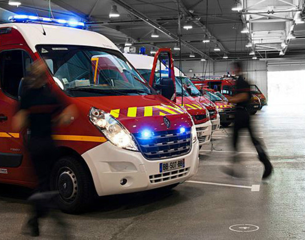 Incendie sur un convoyeur d’un silo Sénalia à Rouen : 63 sapeurs-pompiers engagés 