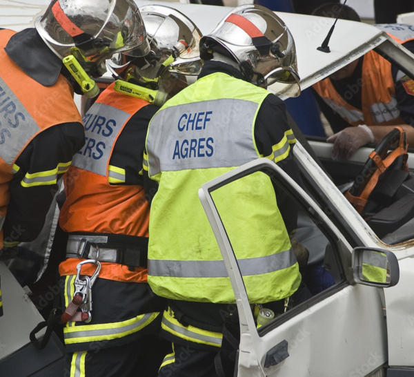 Un accident de la route fait quatre blessés dont un grave ce matin près de Rouen 