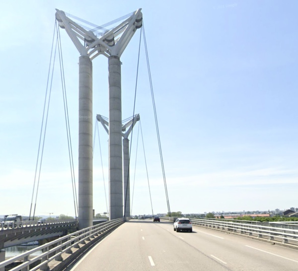 Travaux : le pont Flaubert fermé la nuit prochaine dans le sens Barentin - Rouen