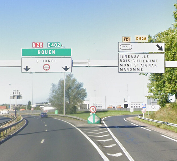RN28 : circulation rétablie partiellement entre Rouen et Isneauville après un accident