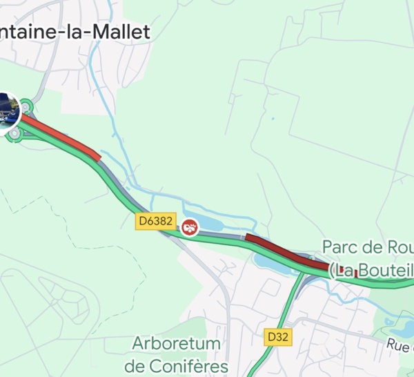 Accident sur la D6382 : quatre blessés légers près du Havre (Seine-Maritime) 