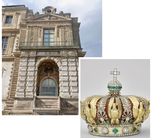 Cambriolage spectaculaire au musée du Louvre : des bijoux impériaux dérobés