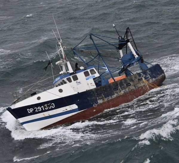 Calvados. Quatre marins secourus au large de Ouistreham après une nuit de tempête
