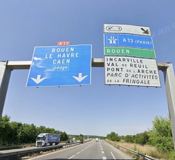 Travaux de nuit sur l’A154 : fermetures à Incarville (Eure) à partir de ce soir, mercredi, jusqu’à vendredi 14 novembre