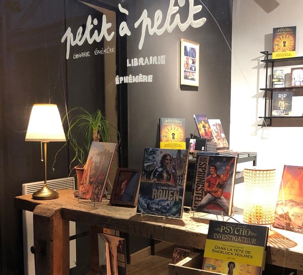À Rouen, les éditions Petit à petit ouvrent une librairie éphémère pour les fêtes