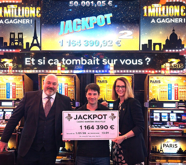 À Deauville, il décroche le plus gros jackpot de l’histoire du casino : plus de 1,16 million d’euros