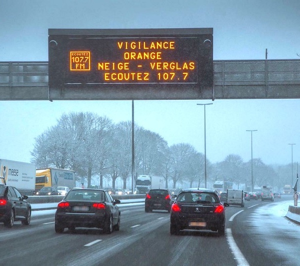 La Normandie en vigilance orange neige et verglas à partir de minuit : jusqu’à 10 cm de neige annoncés