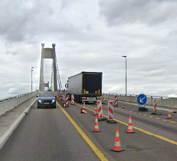 Travaux sur les ponts de Tancarville et de Normandie : restrictions prolongées sur la N182 et la N1029