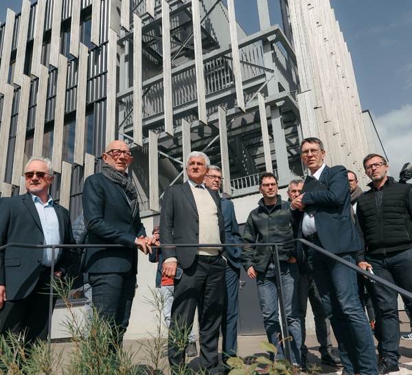 Bourg-Achard : le futur lycée du Roumois entre dans sa phase de reconstruction