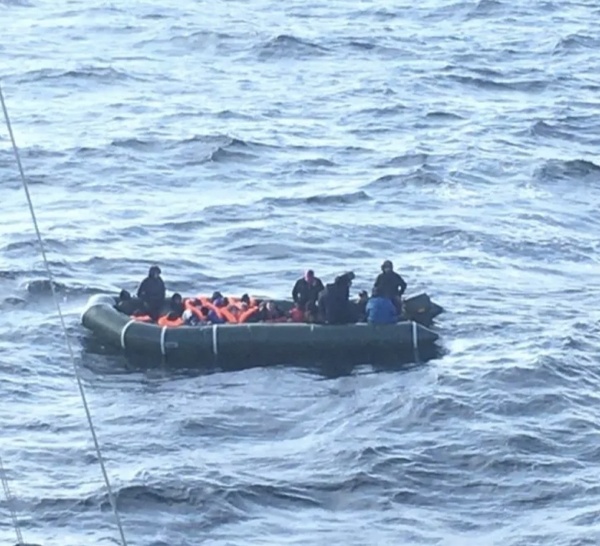 Détroit du Pas-de-Calais : 119 migrants secourus en mer entre Dieppe et Ault 