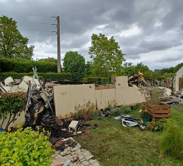 Vexin-sur-Epte : après l’incendie qui a tout détruit, une cagnotte lancée pour aider Paula à reconstruire sa vie
