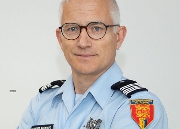 Le colonel Sébastien Descamps nommé nouveau patron des pompiers de l'Eure