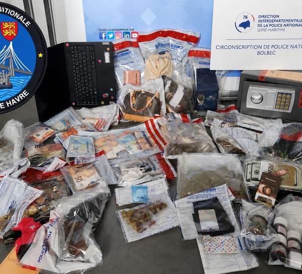 Trafic de drogue en Seine-Maritime et dans l'Eure : quatre chefs de réseau écroués après un vaste coup de filet