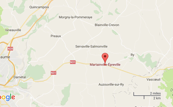 Seine-Maritime : la RN31 coupée dans les deux sens après l'accident d'un engin agricole