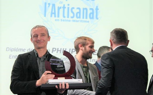 Six artisans de Seine-Maritime primés lors de la 4ème cérémonie des trophées de l'artisanat