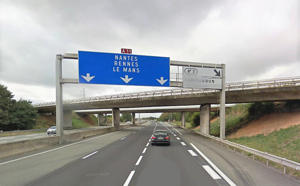 #InfoRoute. L'autoroute A11 coupée ce soir en Eure-et-Loir suite à un accident 
