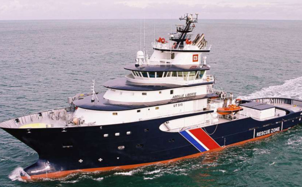 Début d'incendie à bord d'un navire américain ce matin au large de Cherbourg : pas de blessé