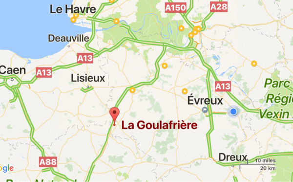 Camion couché sur les voies dans l’Eure : l’autoroute A28 fermée en direction de Rouen 