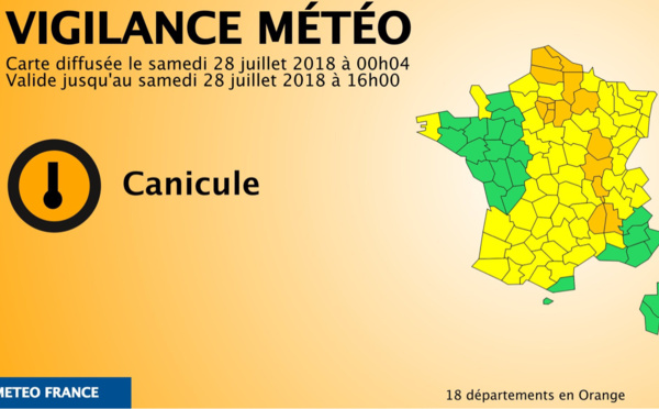Canicule et orage : la Seine-Maritime, l’Eure et la Manche repassent en vigilance jaune