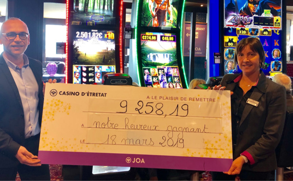 Seine-Maritime : deux jackpots au casino d’Étretat, plus de 21 500€ gagnés la même semaine