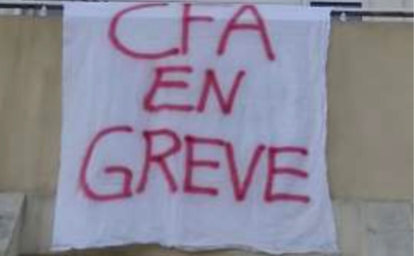 Des formateurs du CFA de la Châtaigneraie au Mesnil-Esnard en grève faute de moyens pédagogiques