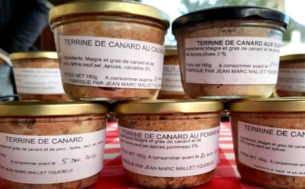 Mise en garde sanitaire à propos de verrines vendues sur certains marchés de Seine-Maritime 