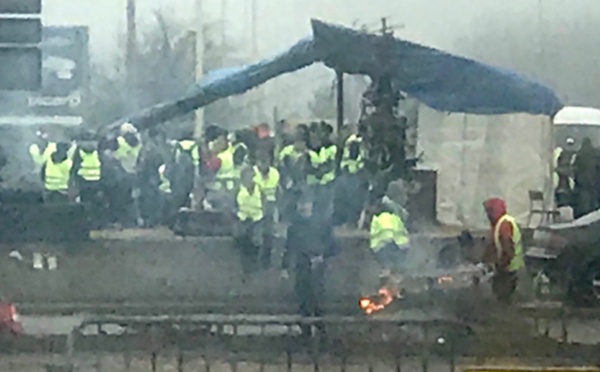 Seine-Maritime : une trentaine de « gilets jaunes » délogés par les forces de l’ordre près de Rouen 