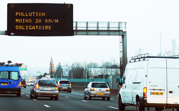 Pollution à l’ozone aujourd’hui : restriction de circulation et réduction de la vitesse en Île-de-France