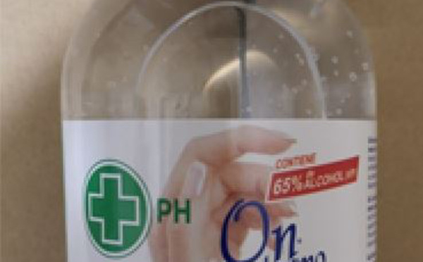 Un gel pour les mains rappelé en raison de son inefficacité antibactérienne et antiviral 