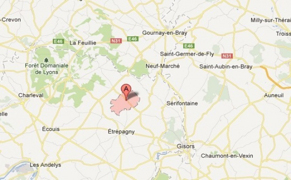 Eure : un père de famille se retranche chez lui armes à la main et menace de mettre le feu à sa maison