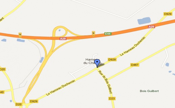 Un mort et deux blessés dans une collision sur la D929 entre Yerville et Yvetot