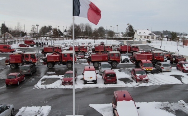 Des pompiers du Loir-et-Cher et d'Indre-et-Loire appelés en renfort en Seine-Maritime