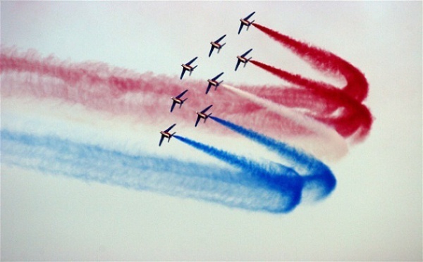 La Patrouille de France s'invite dans le ciel de l'Armada pour le bouquet final dimanche