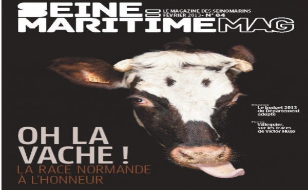 Communication : "Seine-Maritime magazine" primé pour "Oh la vache ! "
