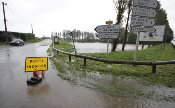 Inondations dans le pays de Caux : les sapeurs pompiers sur tous les fronts