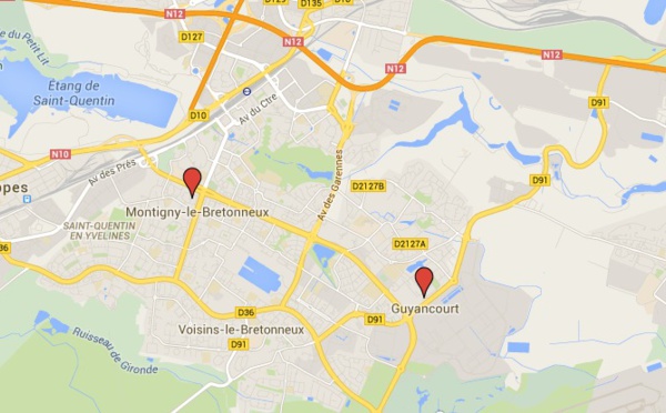 Yvelines : 22 véhicules dégradés cette nuit à Montigny-le-Bretonneux et Guyancourt