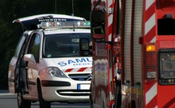 Exercice "nombreuses victimes" sur la RD240 ce jeudi à Baons-le-Comte, en Seine-Maritime